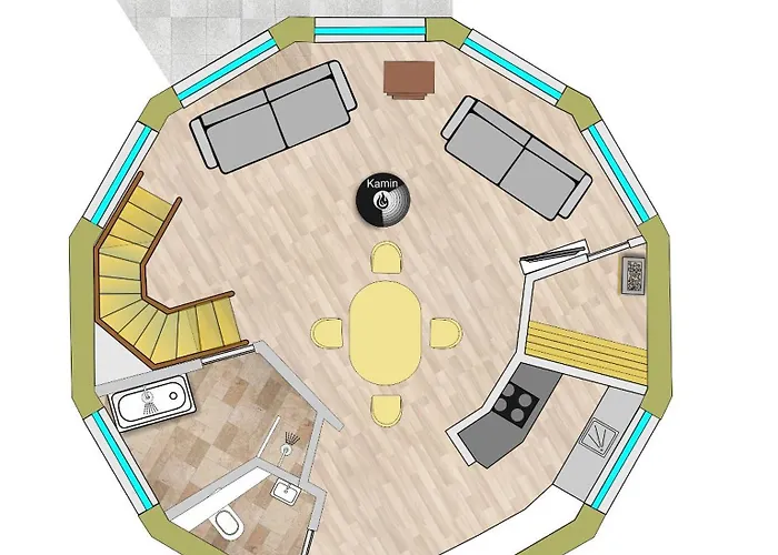 Kugelhaus Eos - Sonnengeküsstes In Organischer Bauweise Am Seeufer Penzlin